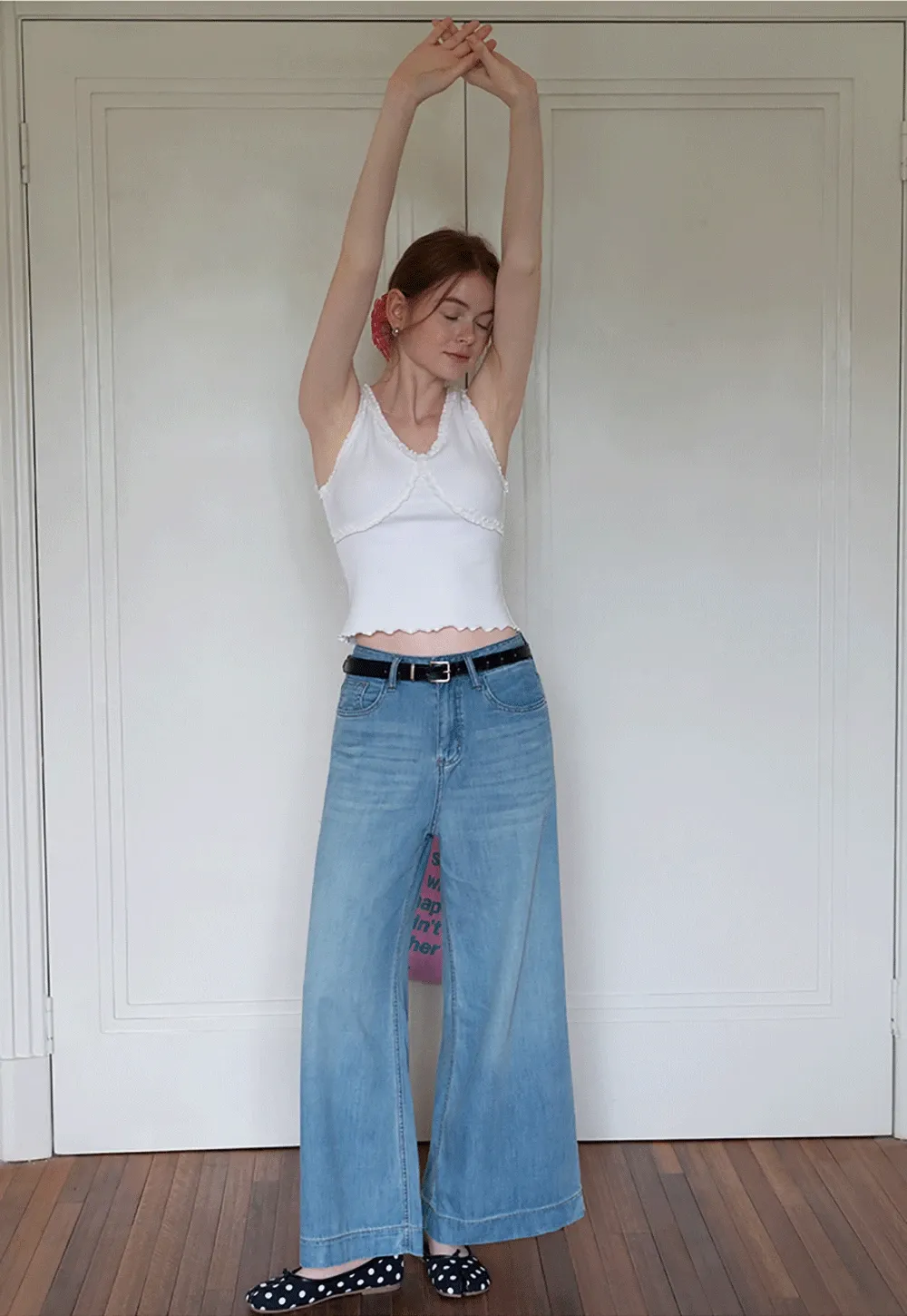 Women’s High Waist Wide Leg Jeans