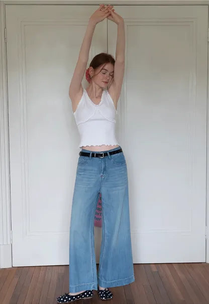 Women’s High Waist Wide Leg Jeans