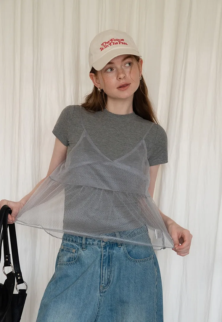 Stretch Short Sleeve Top
