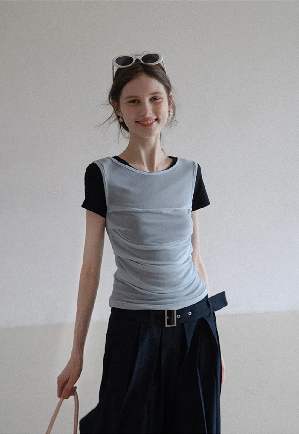 Stretch Ruched Tank Top