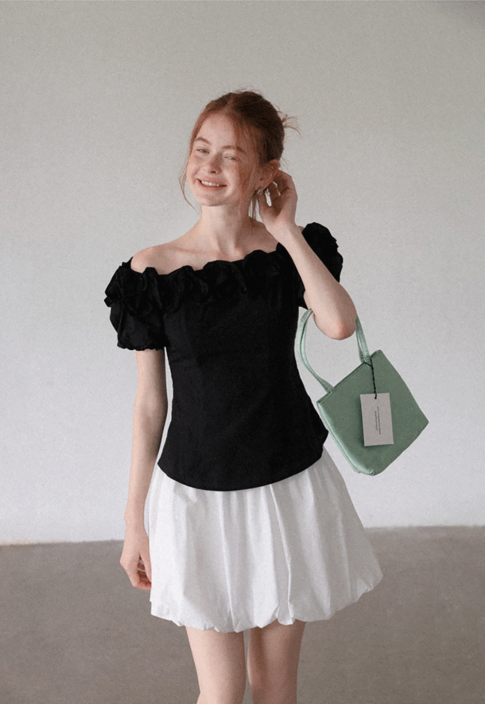 Women’s Off Shoulder Ruffle Blouse