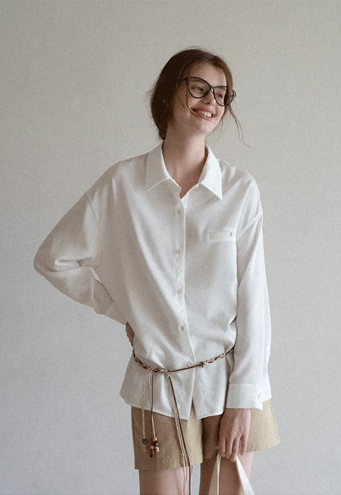 Oversized White Shirt