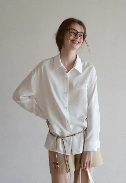 Oversized White Shirt