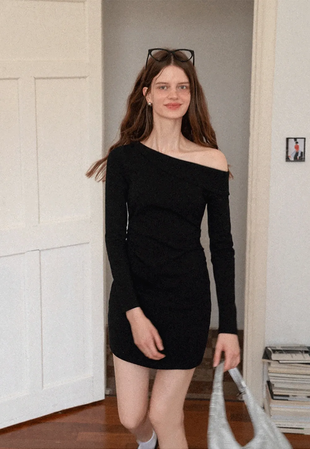 One-Shoulder Bodycon Mini Dress