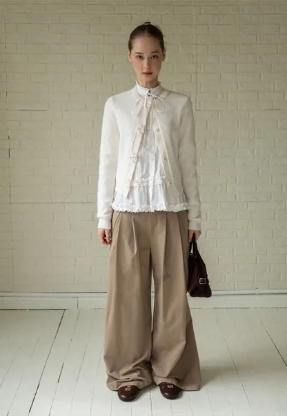 Women Cable Knit Cardigan