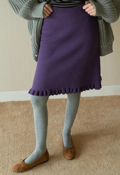 Soft Knit High-Waist Lounge Pants