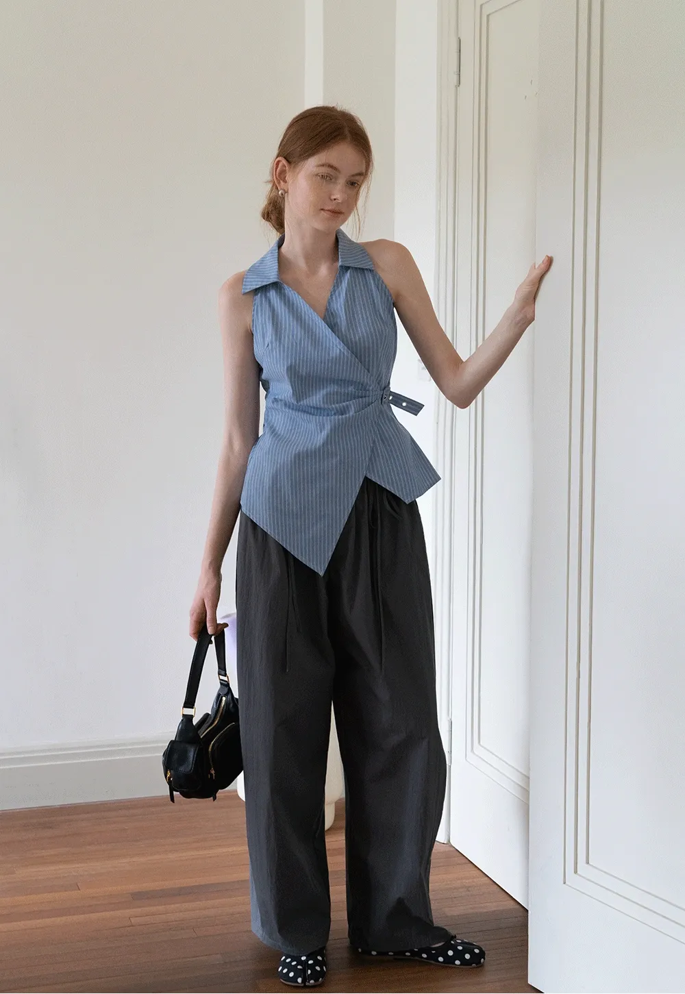 Women's Gray Jogger Banana Pants