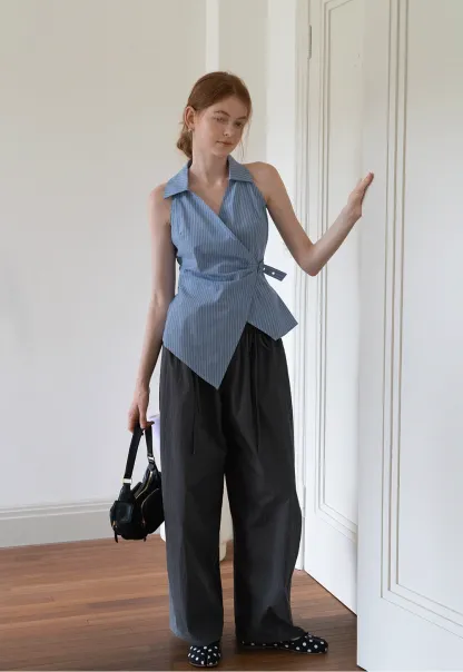 Women's Gray Jogger Banana Pants