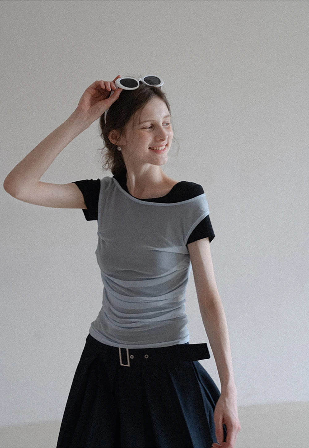Stretch Ruched Tank Top