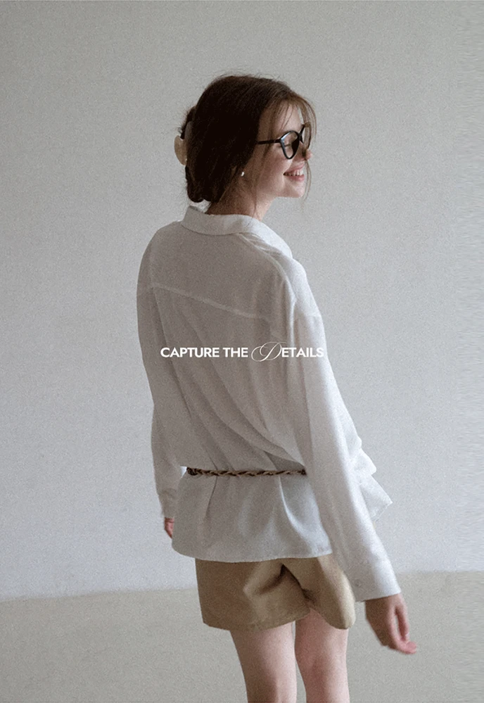 Oversized White Shirt