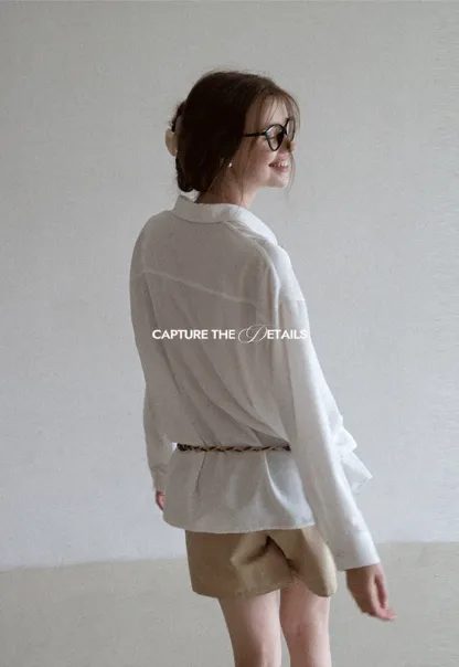 Oversized White Shirt