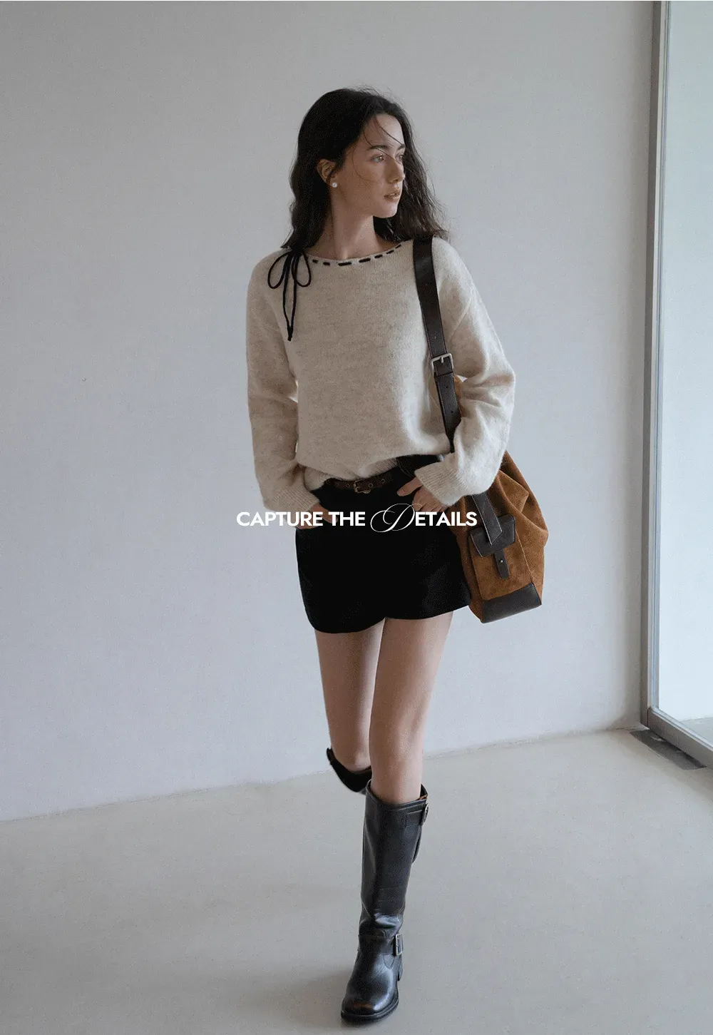 Bow Detail Knit Sweater