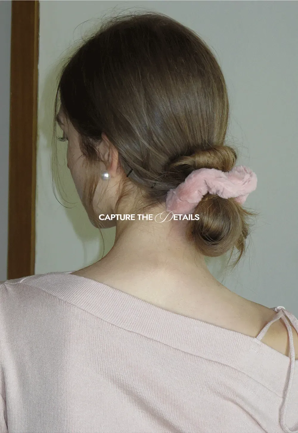 Faux Fur Scrunchie Set