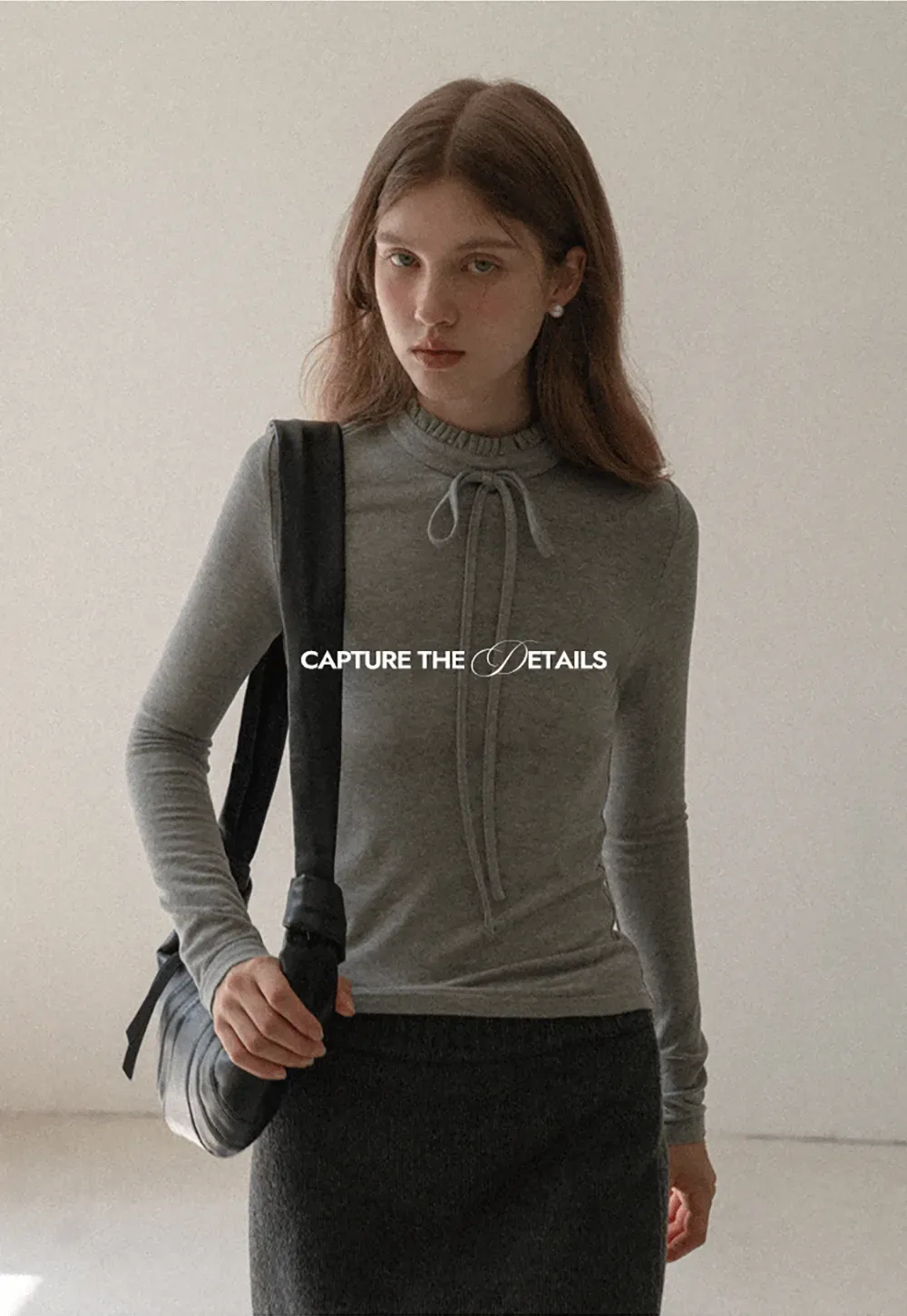 Ribbed Knit Mini Skirt