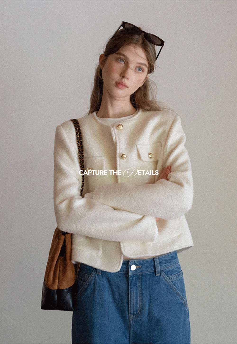 Womens Tweed Short Jacket