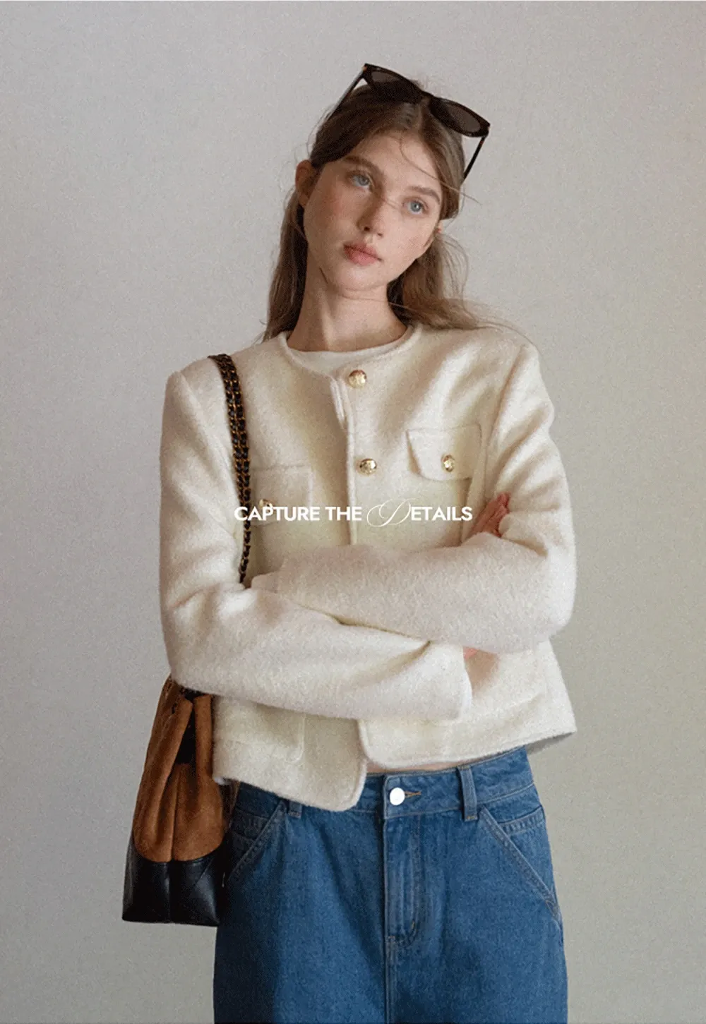 Womens Tweed Short Jacket