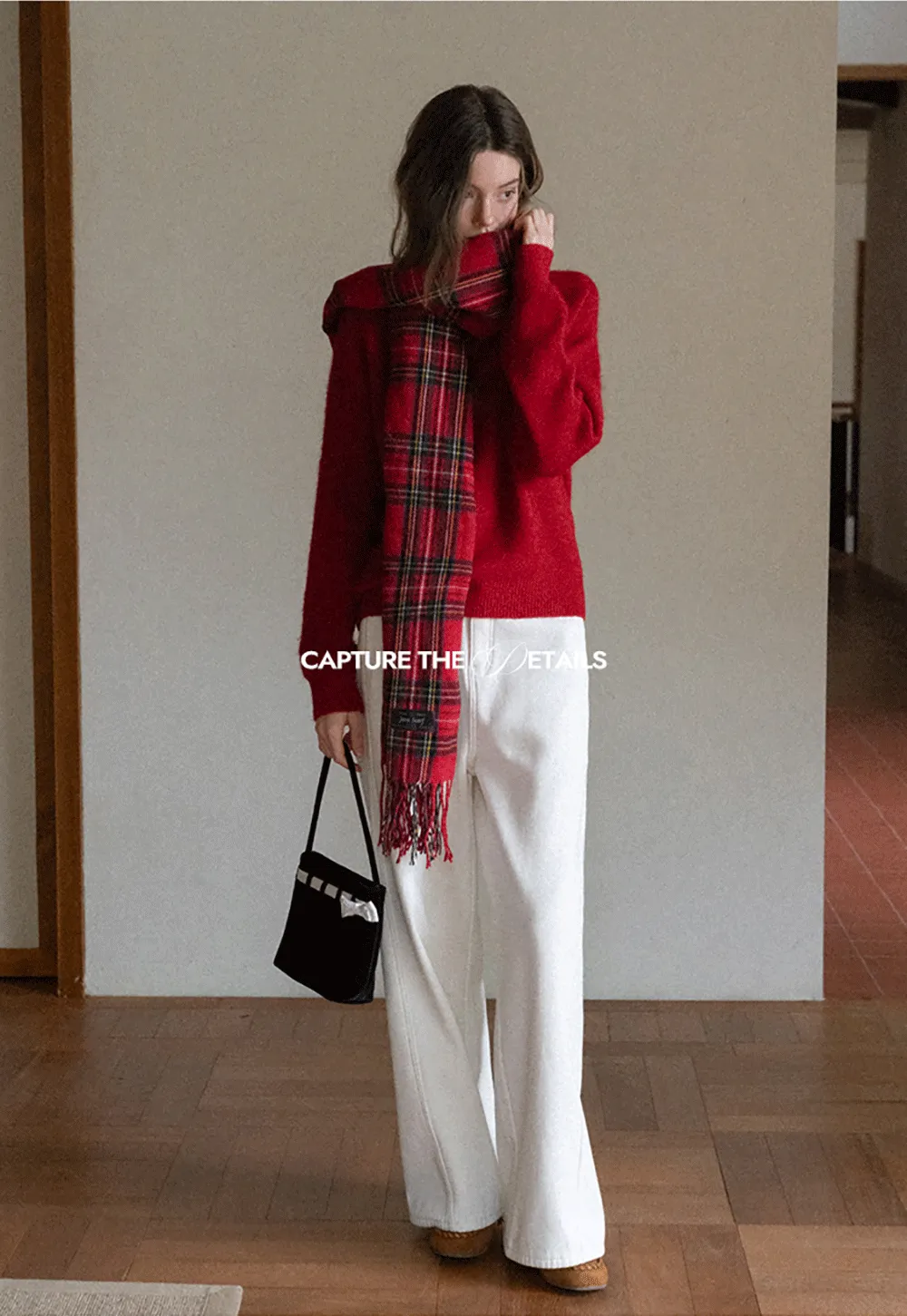 Cut-Out Layered Turtleneck Sweater