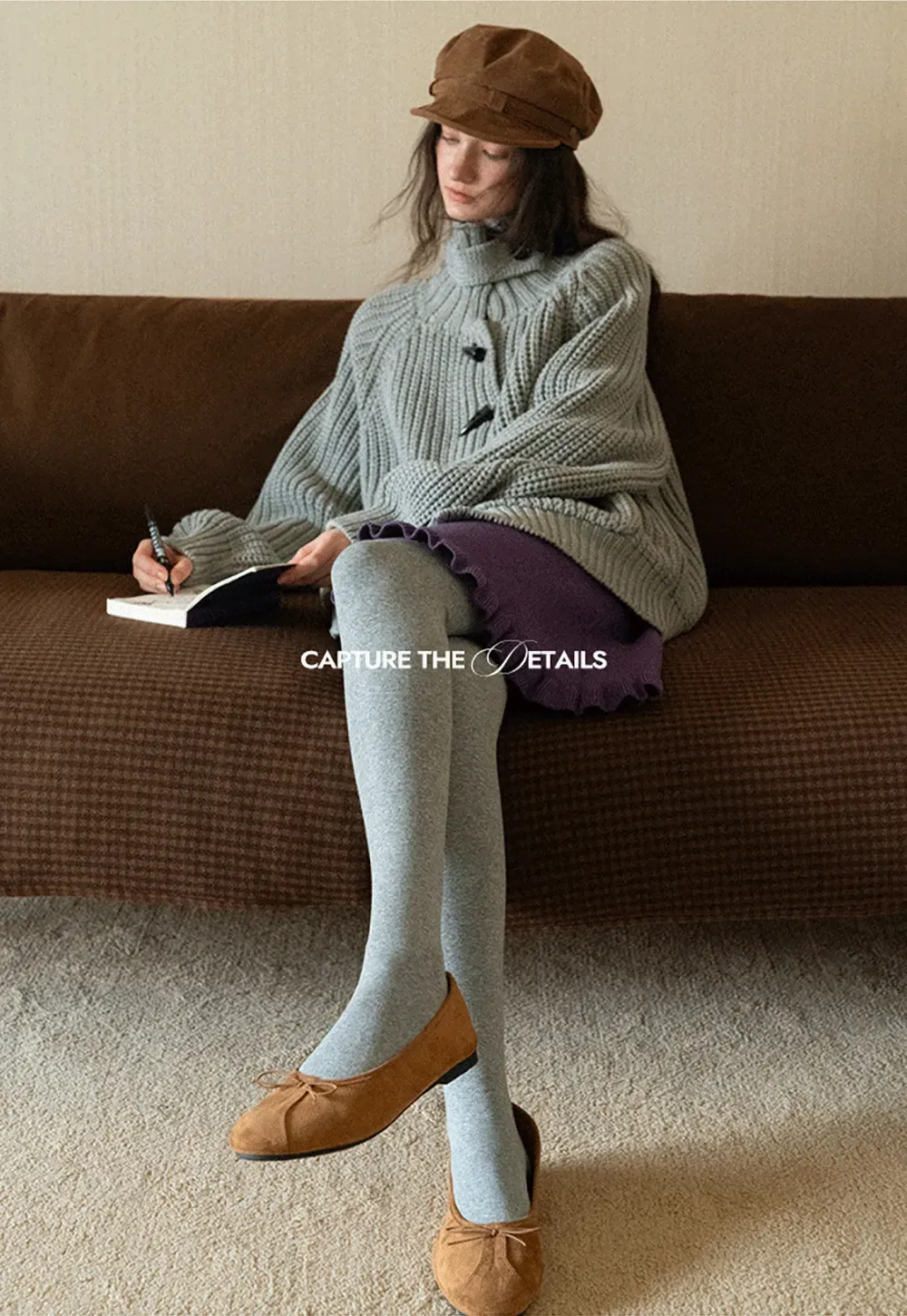 Soft Knit High-Waist Lounge Pants