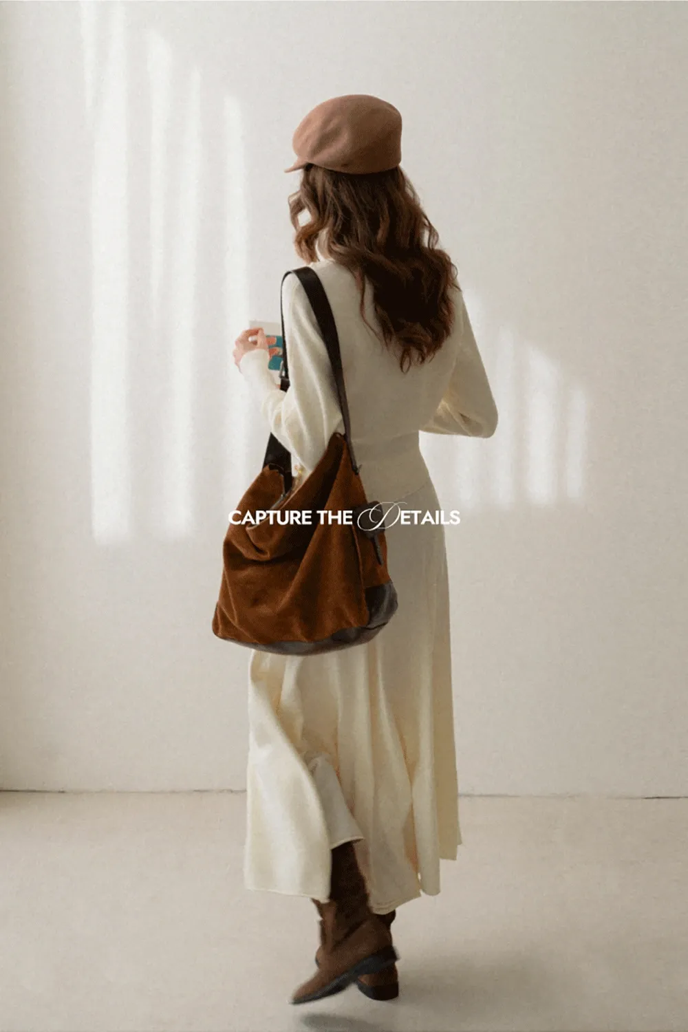 Elegant Knit Top & Flared Skirt Set