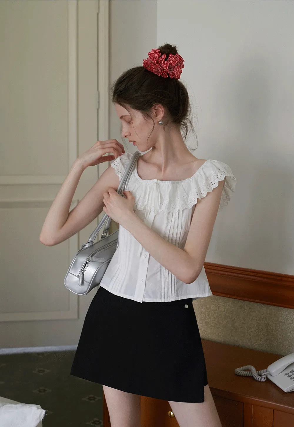 High Waist Mini Skirt