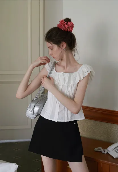 High Waist Mini Skirt
