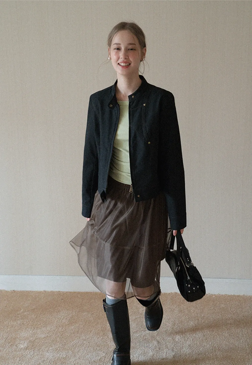 Frensh Style Tulle Skirt