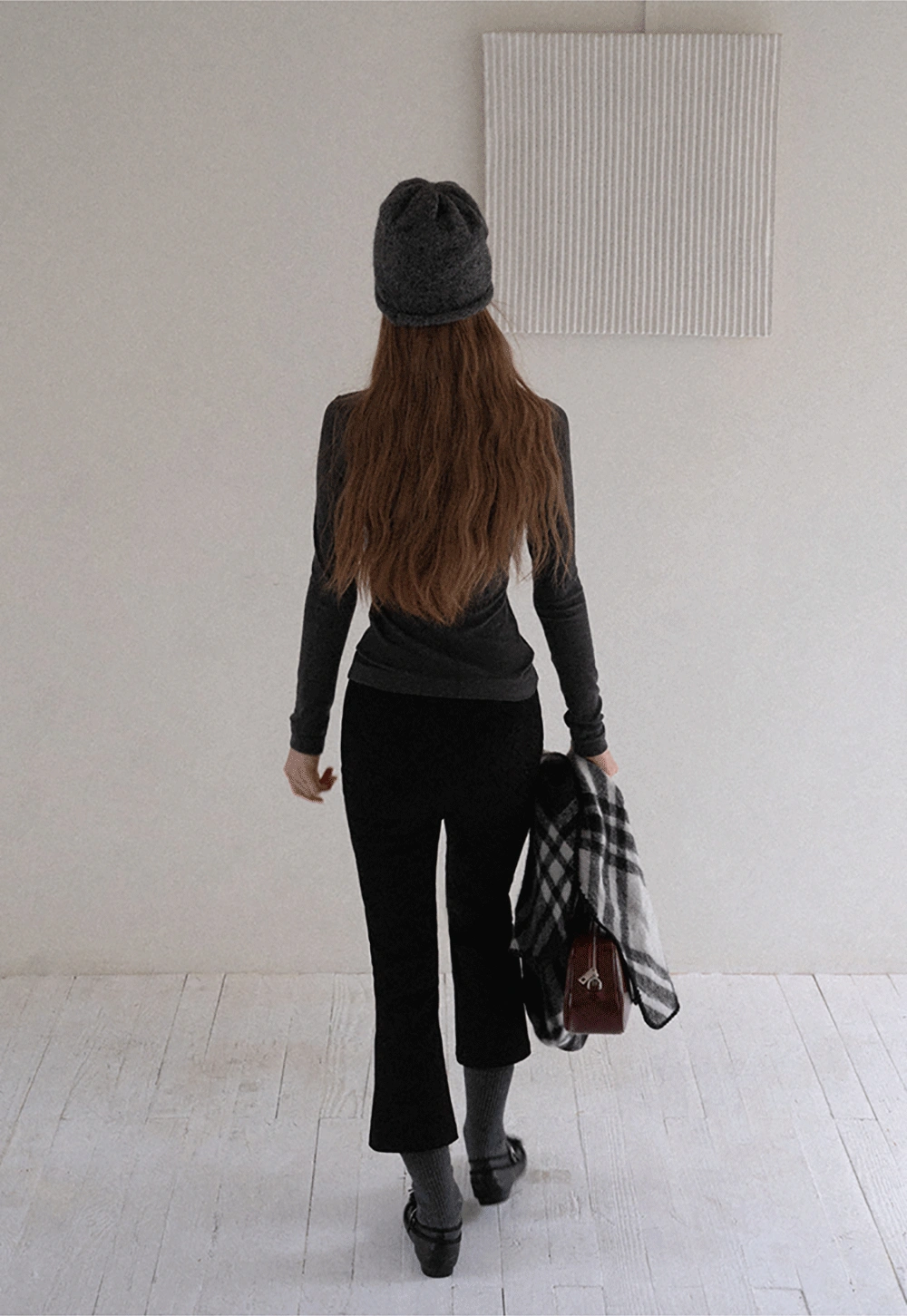 Women Soft Knit Turtleneck Slim Fit Shirt