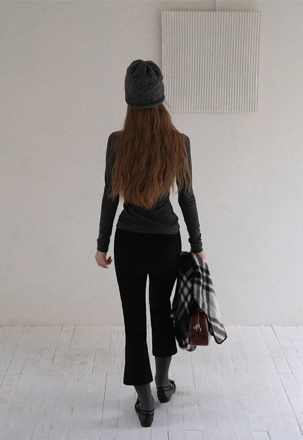 Women Soft Knit Turtleneck Slim Fit Shirt