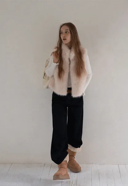 Women Minimalist Knit Long Sleeve Slim Fit Sweater