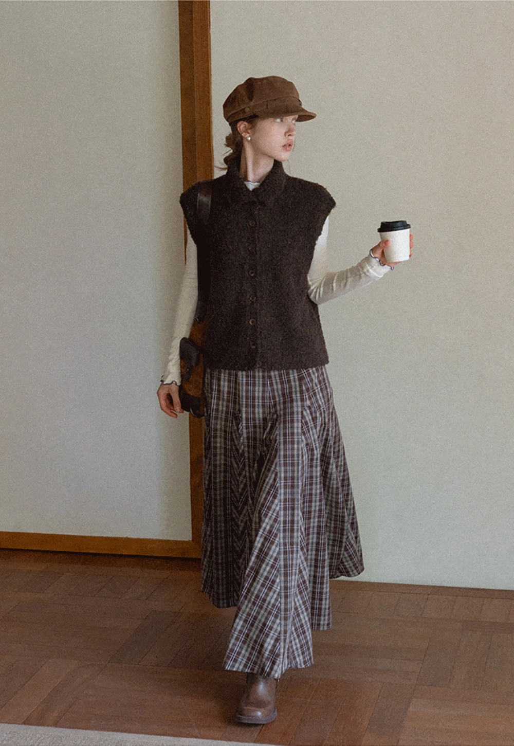 Women Mock Neck Slim Fit Basic Long SleeveTee 