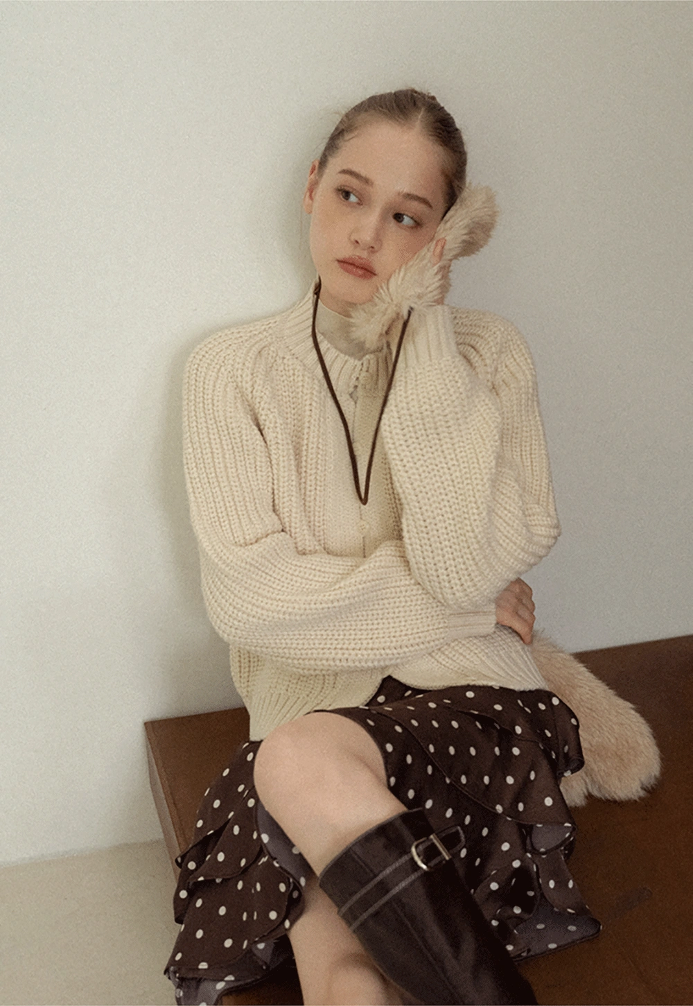 Classic Button Cardigan Women Soft Knitwear