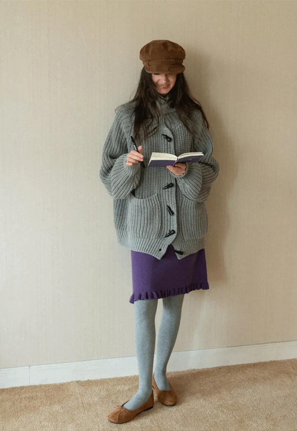 Soft Knit High-Waist Lounge Pants