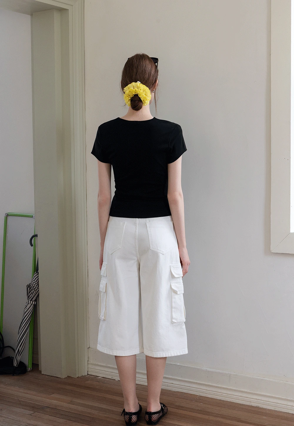 Women's Wrap V-Neck Short Sleeve T-Shirt