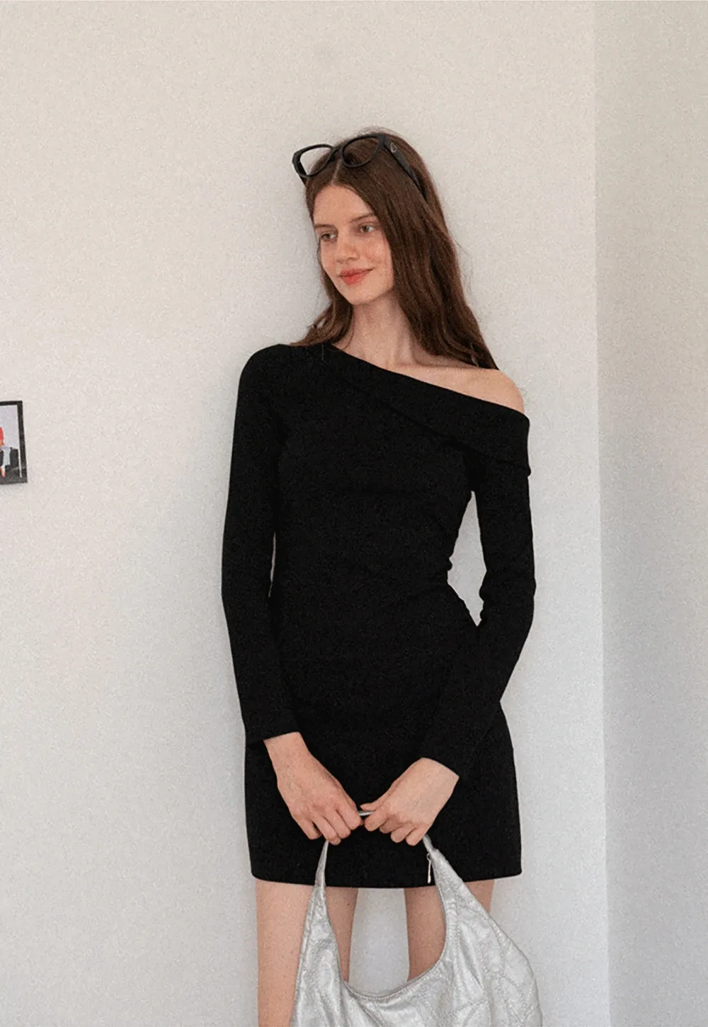 One-Shoulder Bodycon Mini Dress