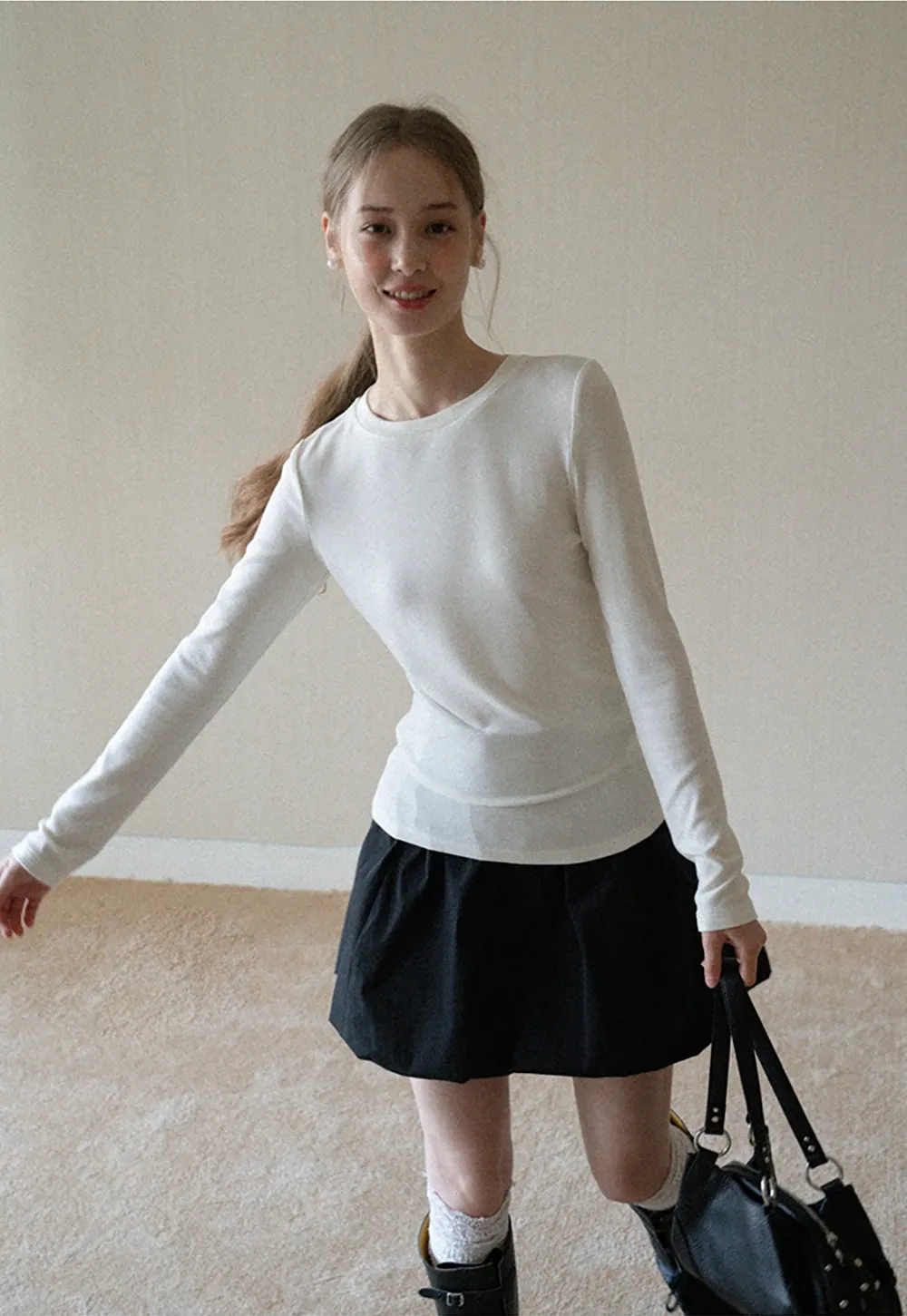 Women’s Long Sleeve Basic T-Shirt