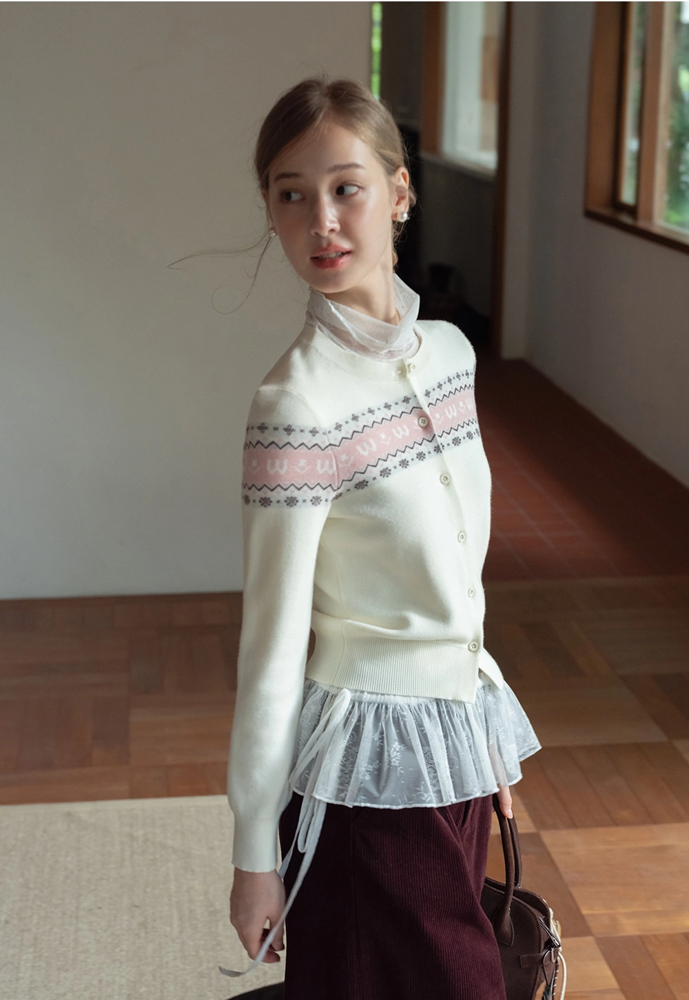 Vintage Style Women Cardigan