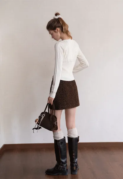 Knit Tie Front Cardigan