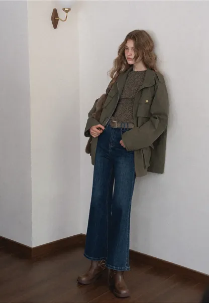 Leopard Print Long Sleeve Top