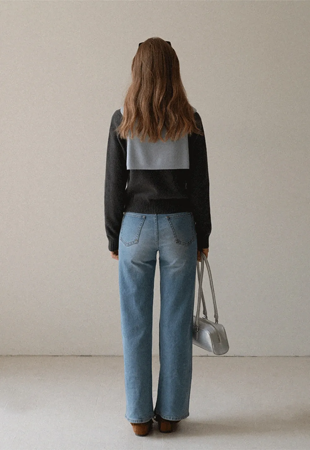 Women Cat Pattern Knit Sweater Cute Pullover Top