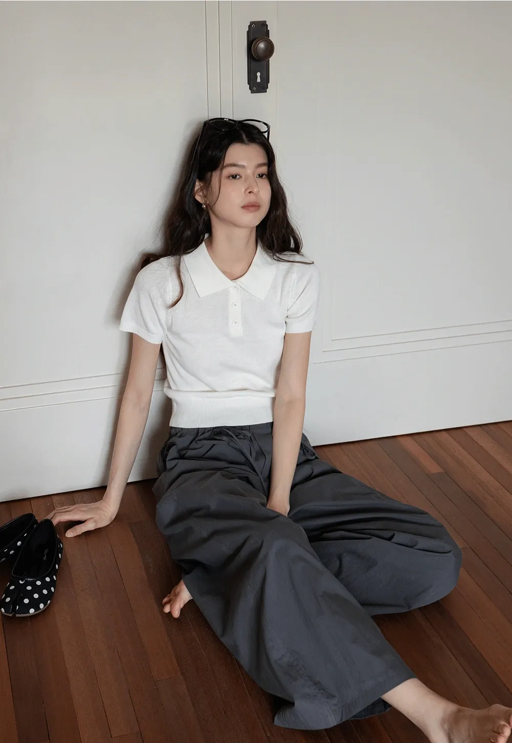 Women's Gray Jogger Banana Pants