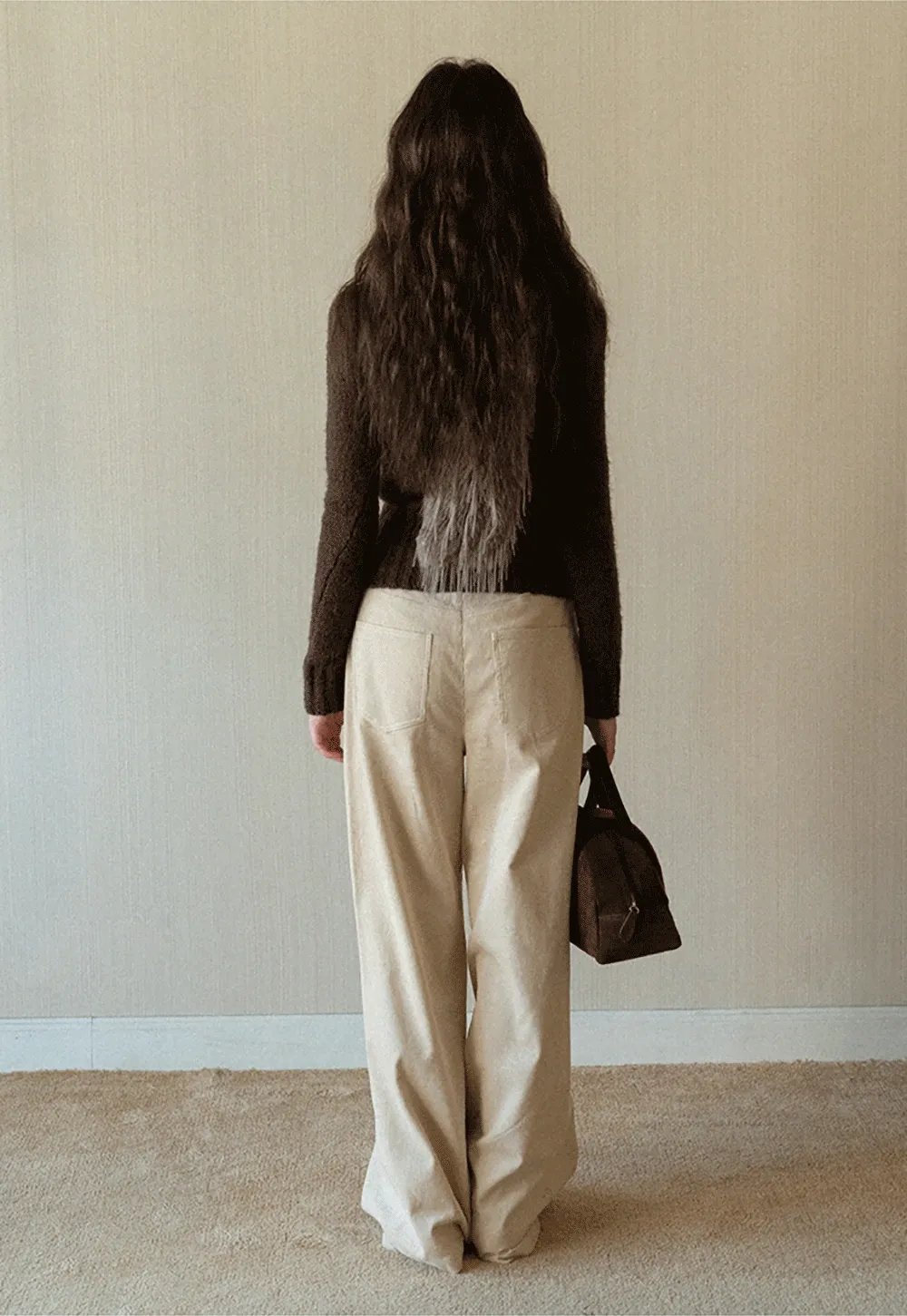 Women Knitted Crew Neck Sweater