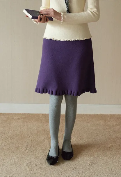 Soft Knit High-Waist Lounge Pants