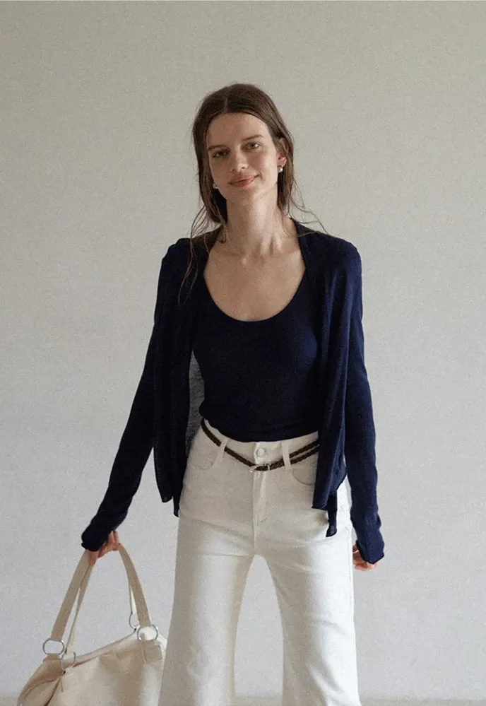 Lightweight Cardigan & Tank Set