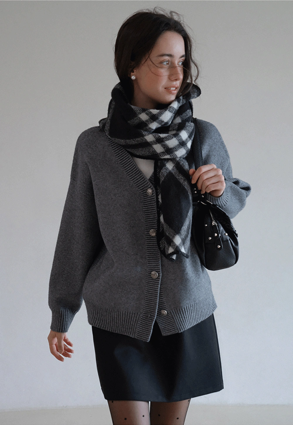 Classic Plaid Warm Shawl Scarf