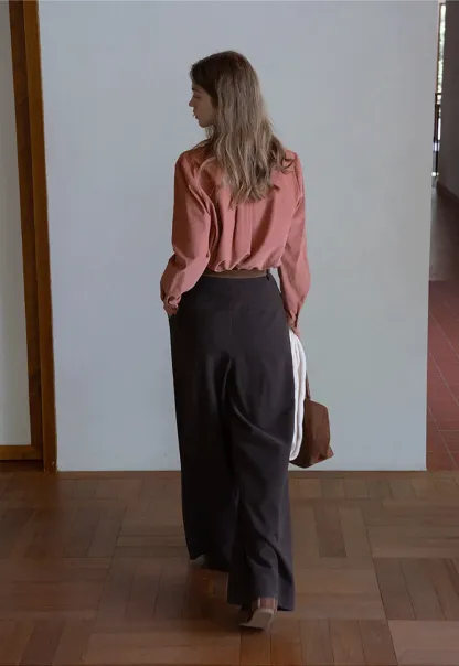 High Waist Wide Leg Pants