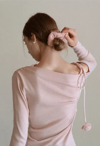 Faux Fur Scrunchie Set