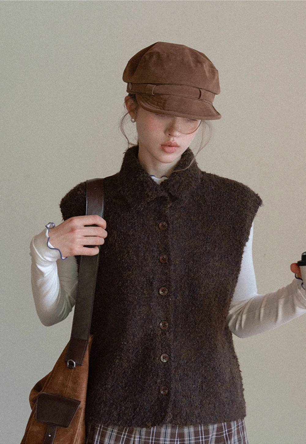 Women Mock Neck Slim Fit Basic Long SleeveTee 