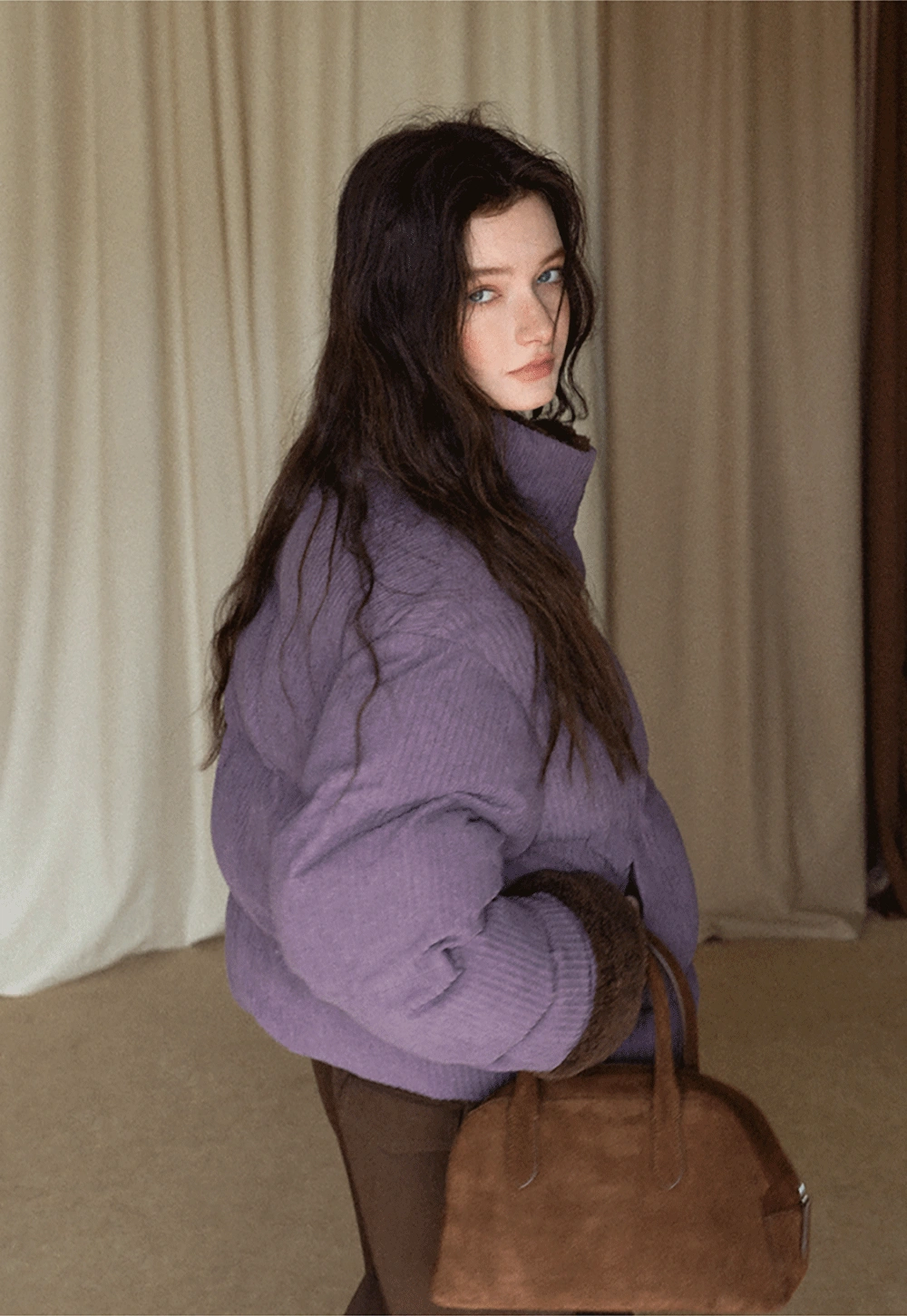 Cozy Corduroy Thick Winter Cotton Coat for Women