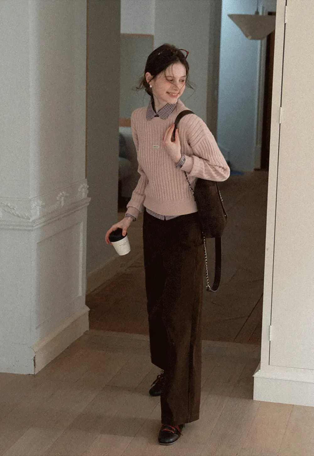 Wide-Leg Suit Trousers