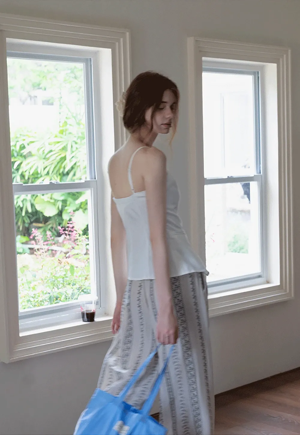 Chic Camisole Vest with Mixed Buttons